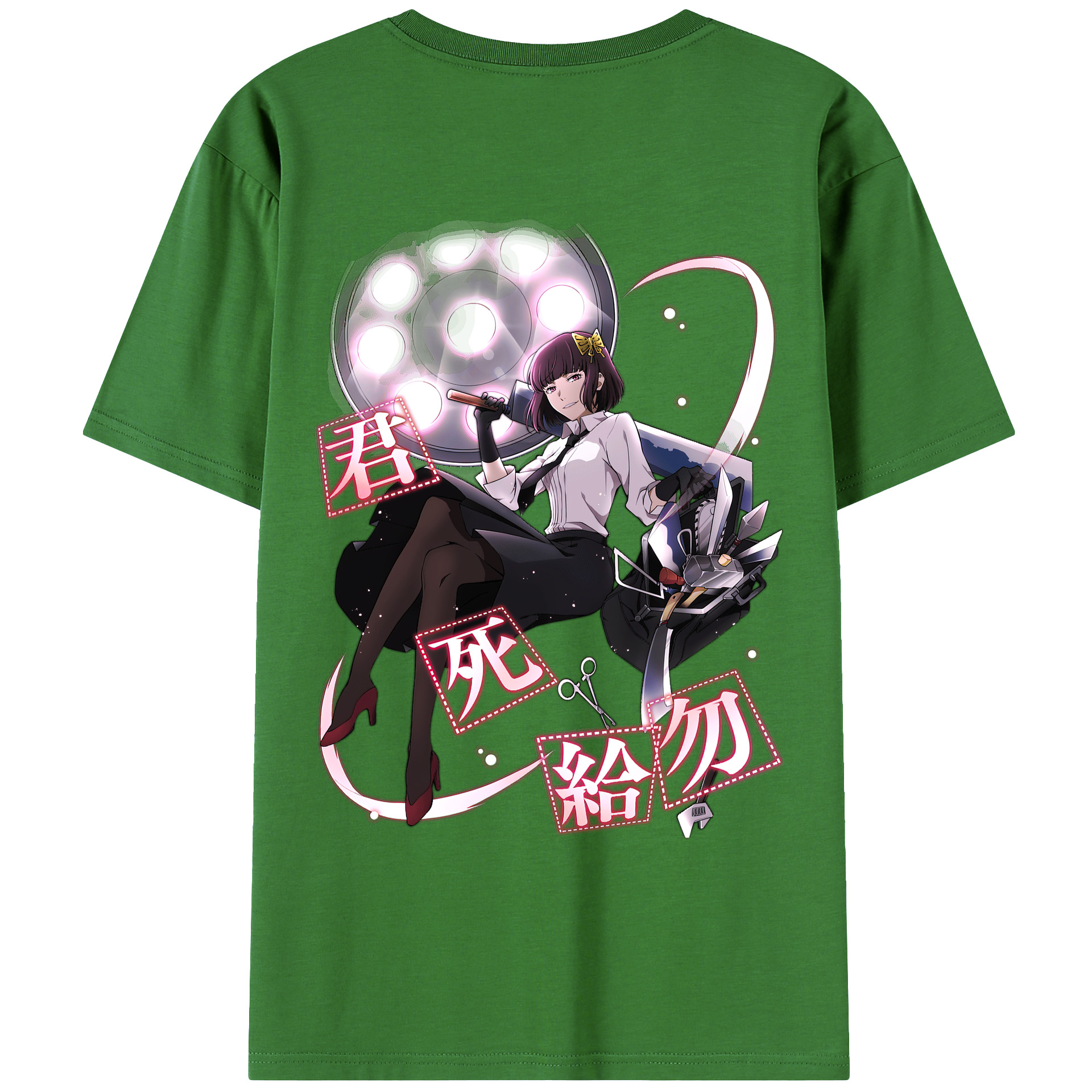 （画像用） 文豪ストレイドッグス Bungo Stray Dogs レディース半袖Tシャツ(バックプリント)